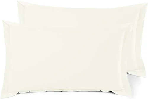 Miniatura 66 de Nestl Juego de 2 fundas tipo sham de almohada suaves - Fundas de almohada de microfibra de doble cepillado - Fundas de almohada de cama premium