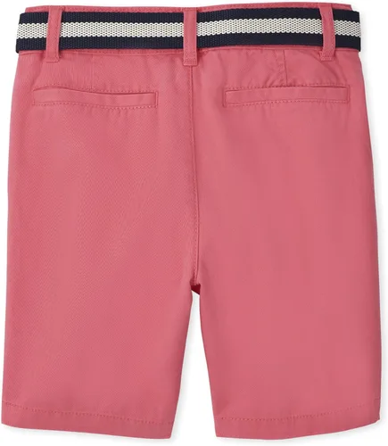 Miniatura 4 de The Children's Place Pantalones cortos chinos con cinturón para niños
