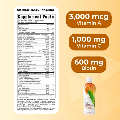 Miniatura 3 de Majestic Earth - Ultimate Tangy Tangerine - 32 onzas líquidas (el embalaje puede variar)
