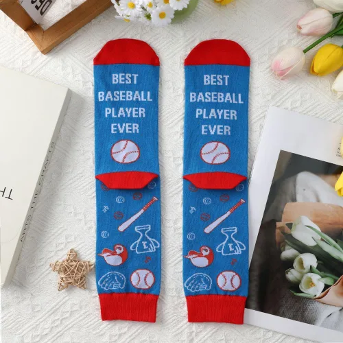 Miniatura 2 de Regalos de béisbol, regalos de jugador de béisbol para hombres y mujeres, calcetines de agradecimiento para Halloween, Navidad, cumpleaños, San