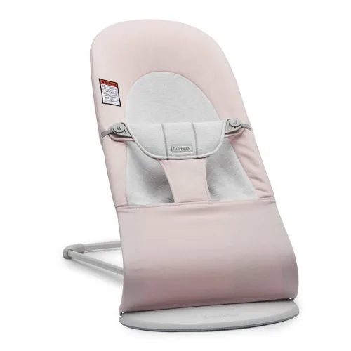 Miniatura 20 de BabyBjörn Bouncer Balance Suave, beige claro, tejido/jersey, tritela Asiento gorila ajustable 2 en 1 para bebé y silla para niños pequeños, recién