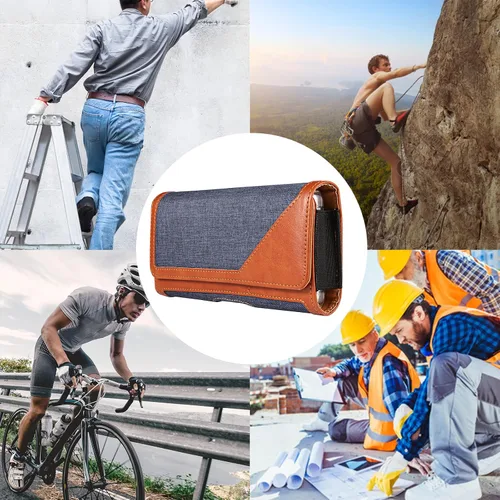 Miniatura 7 de Funda de nailon para teléfono celular compatible con iPhone 16 Pro Max 16 Plus Galaxy S24 Ultra S24+ A55 A54 A35 A25 A15 A14 Moto G Power Stylus