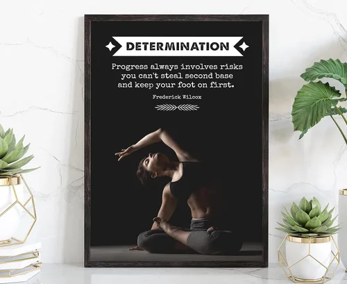 Miniatura 31 de Arte de pared con texto en inglés «Be Stronger Than Your Excuss», póster de gimnasio, impresiones de gimnasio, gimnasio en casa, decoración
