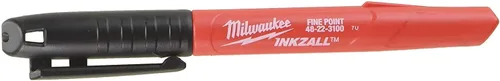 Miniatura 3 de Milwaukee Inkzall - Marcadores de punta, finos, negros (8)