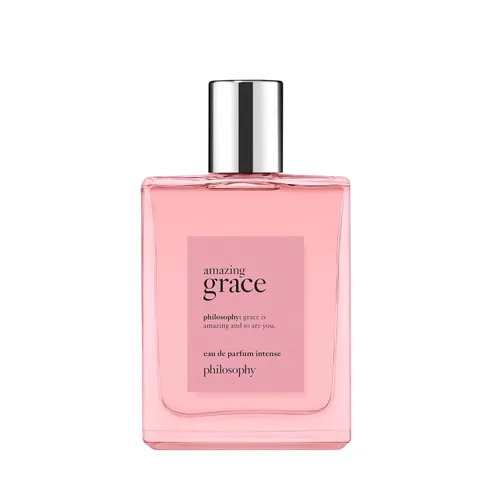 philosophy amazing grace eau de parfum intenso - perfume afrutado y floral para mujer - con notas de bayas jugosas, rosa absoluta y almizcle -