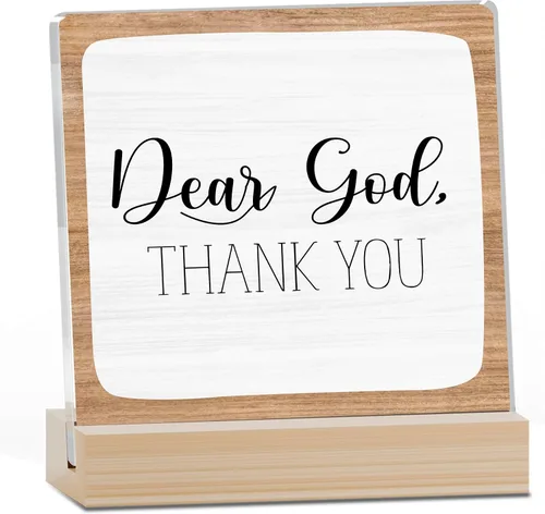 Miniatura 54 de Decoración Inspiradora Cristiana para Escritorio, Letrero "Dios Todavía Está Escribiendo Tu Historia", Decoración de Escritorio para Oficina, Hogar