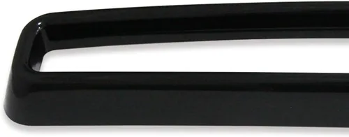 Miniatura 6 de MSCRP Insertos de rejilla delantera ABS para Dodge Challenger 2015-2020 (negro)