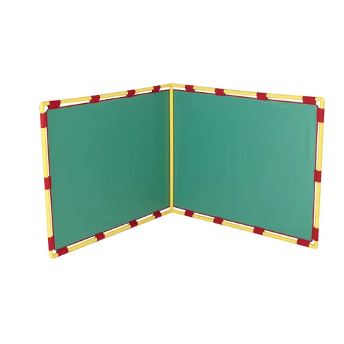 Miniatura 6 de Children's Factory Panel de reproducción en ángulo recto, divisor de habitación para niños, pantalla de privacidad para aula, almendra
