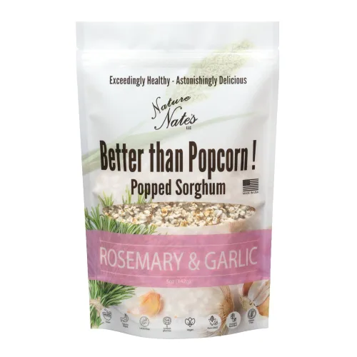 Miniatura 2 de NATURE NATES Romero Ajo Popped Sorghum, 5 oz