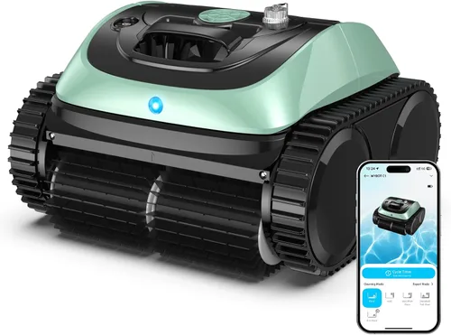 Miniatura 10 de (Actualización 2026) WINNY POOL CLEANER C1 para piscina enterrada y sobre el suelo, limpieza 4 en 1 de pared y línea de flotación de hasta 1,614