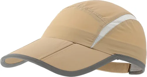 Miniatura 41 de connectyle plegable malla deportes cap con transpirable con rayas reflectantes Sun Runner Cap