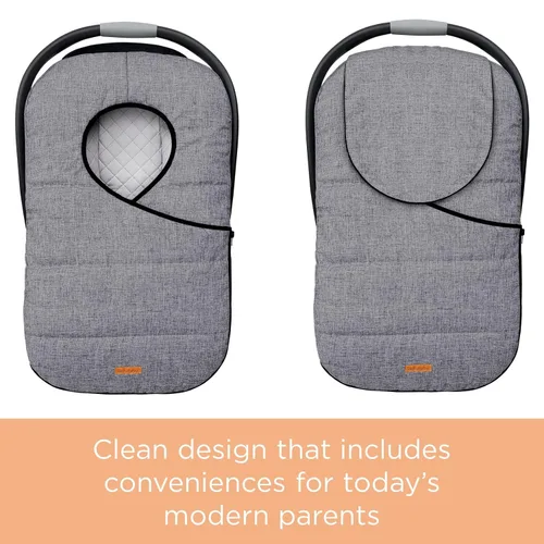 Miniatura 3 de liuliuby Fundas de asiento de coche de invierno para bebé Funda para asiento de coche infantil para bebé Accesorios Doona Toldo de forro polar