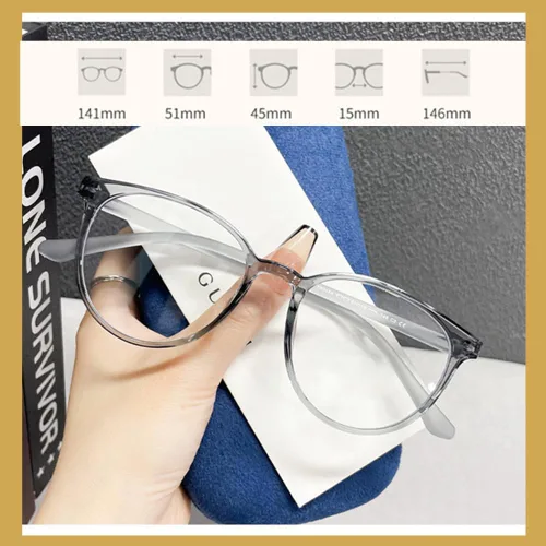 Miniatura 2 de Lentes de lectura con bloqueo de luz azul, para mujeres y hombres, marco de anteojos redondos, ligeros, reducen la fatiga ocular