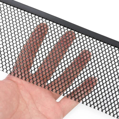 Miniatura 6 de HECASA Grille Mesh Set Compatible with 2020-2024 Chevy Chevrolet Corvette C8 Front Inner Mesh Honeycomb Grill Guard Radiator Grille Vent Insert