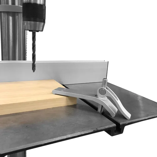 Miniatura 6 de Peachtree Woodworking Supply Cam Action T-Track - Abrazadera de sujeción de liberación rápida para plantillas, accesorios y vallas de tienda