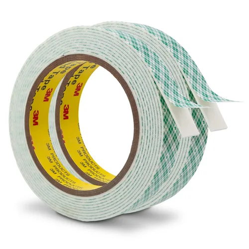 Miniatura 12 de Cinta de espuma de doble cara 0.39" x 10 pies Fabricada con cinta de espuma 3M de pelar y pegar Cinta de montaje Cinta de doble capa de uretano