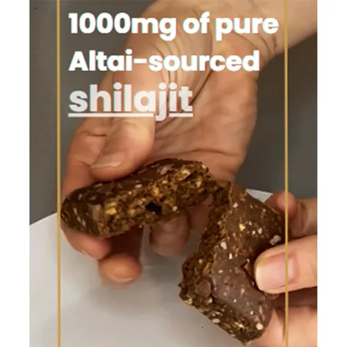 Miniatura 7 de Shilala Organic Superfood Energy Bar con 1000 mg de Shilajit Sin gluten, sin azúcar, alto ácido fúlvico Suplemento energético natural, aperitivo
