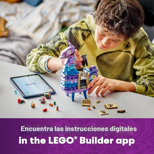 Miniatura 7 de LEGO Fortnite Supply Llama Set de Construcción - Juguete para Niños Gamers, Edades 12+ - Modelo de Exhibición, Juguete Coleccionable de Fortnite