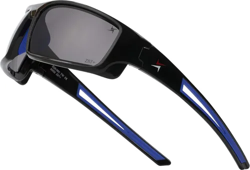 X Power Lentes de sol de seguridad ANSI Z87+ lentes y marco de policarbonato resistentes a los impactos (fabricados en Taiwán)