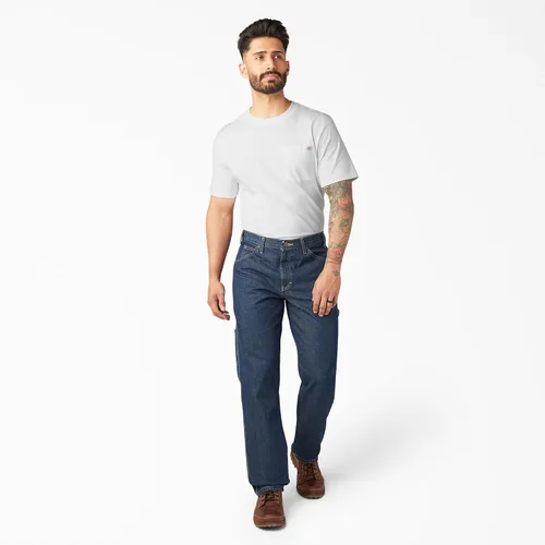 Miniatura 4 de Dickies pantalones de jean de ajuste holgado estilo carpintero para hombre