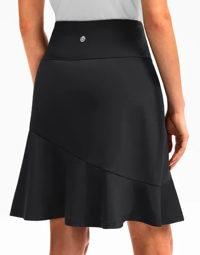 Miniatura 2 de G Gradual Faldas pantalón para mujer con 5 bolsillos de 20 pulgadas de longitud a la rodilla, falda de golf modesta larga, faldas atléticas de tenis
