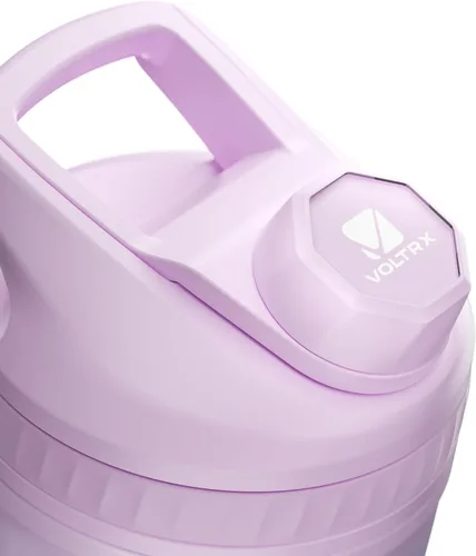 Miniatura 2 de VOLTRX ChillMix - Botella agitadora aislada de acero inoxidable, mezclador eléctrico recargable por USB C, vasos agitadores para batidos