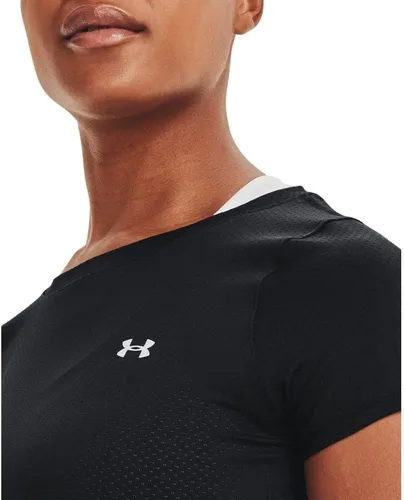Miniatura 3 de Under Armour Camiseta de manga corta HeatGear Armour para mujer.
