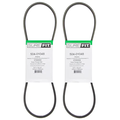 SureFit Correas de transmisión de repuesto para sopladores de nieve Ariens 07200004 ST926 ST11528 ST11526 ST1332 de 26 pulgadas, 28 pulgadas, 32