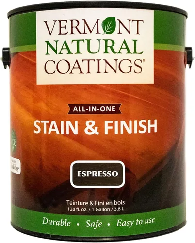 Miniatura 15 de Vermont Natural Coatings PolyWhey Stain & Finish - Westfield Walnut - Cuarto de galón Westfield Nogal