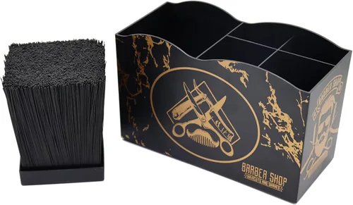 Miniatura 4 de Caja de soporte para tijeras de peluquería, suministros de peluquería, accesorios para estación de herramientas, organizador de escritorio, clips