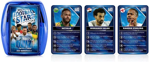 Miniatura 7 de Top Trumps Juego de preguntas de fútbol: Juegos de preguntas - Trivia Quiz - Juegos para niños - Grandes juegos de viaje y juegos de viaje por