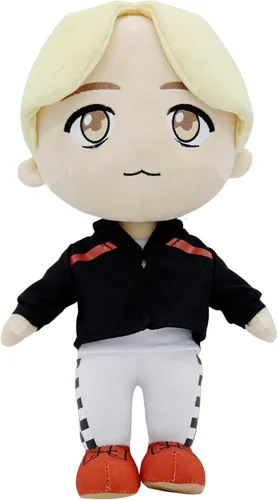 TinyTAN MIC Drop - Muñeco de peluche de 11.8 pulgadas, producto con licencia oficial, peluches, mercancía de Kpop (Jimin)