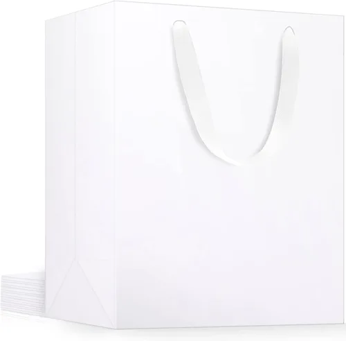 Miniatura 27 de EUSOAR Bolsas de papel de estraza grandes de 9.8 x 5.1 x 12.6 pulgadas a granel, bolsas resistentes para recuerdos de fiesta, cumpleaños, bodas