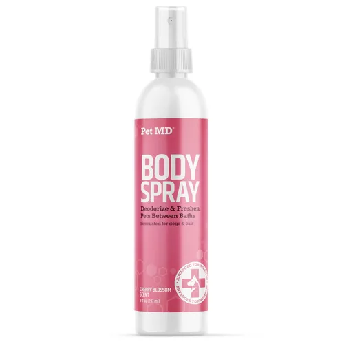 Miniatura 10 de Pet MD Spray corporal para perros y gatos, perfume desodorizante para perros que elimina el olor, aerosol de colonia para mascotas de larga duración