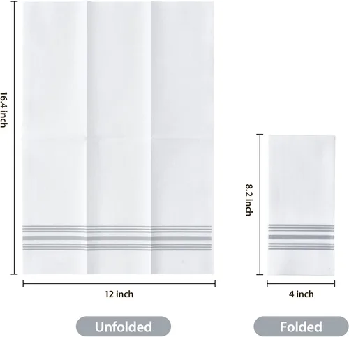 Miniatura 6 de Vplus Paquete de 150 Toallas para Huéspedes Desechables para Baño, Servilletas Decorativas de Baño, Toallas de Mano de Papel Desechables Suaves