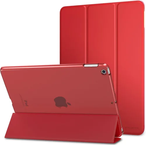 Miniatura 25 de MoKo Funda para iPad 9.7 2018/2017 de 5ª / 6ª Generación - Funda delgada y ligera con soporte para Smartphone con parte trasera translúcida