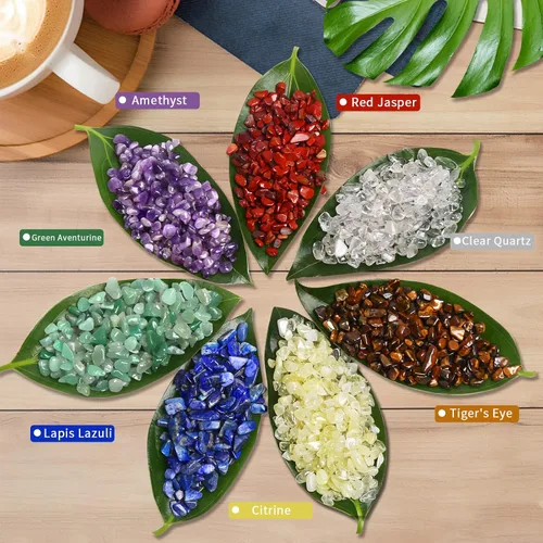 Miniatura 6 de QICQDRAM - Cristales naturales verdes de amazonita en volumen 0,9 lb/405g, piedras decorativas pequeñas en trozos para decoración del hogar y tanque
