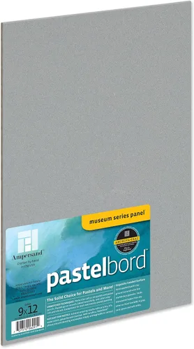 Miniatura 24 de Ampersand Art Supply Serie Museum Pastelbord 5 x 7 pulgadas Colores surtidos Panel de pintura pastel y seco de 1/2 pulgada Sostiene más
