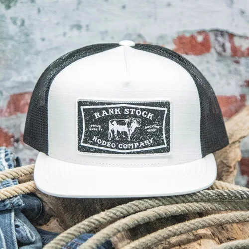 Miniatura 3 de HOOEY Rank Stock Gorra de camionero ajustable con malla trasera