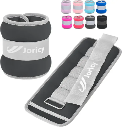 Miniatura 25 de Ankle Weights A Pair of 1/2/3/4/6/8/10/12/20 LBS Wrist Leg Arm Weights for Women Men with Adjustable Straps, Strength weighted for Physical Therapy