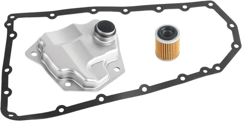 Kit de Junta de Cárter de Aceite del Filtro de Transmisión Compatible con Nissan Altima Rogue Sentra NV200 Dodge Caliber Jeep Mitsubishi Reemplaza#