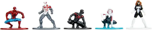Miniatura 5 de Jada Toys Marvel Spider-Man - Juego de 18 figuras fundidas a presión de la serie 9, juguetes para niños y adultos