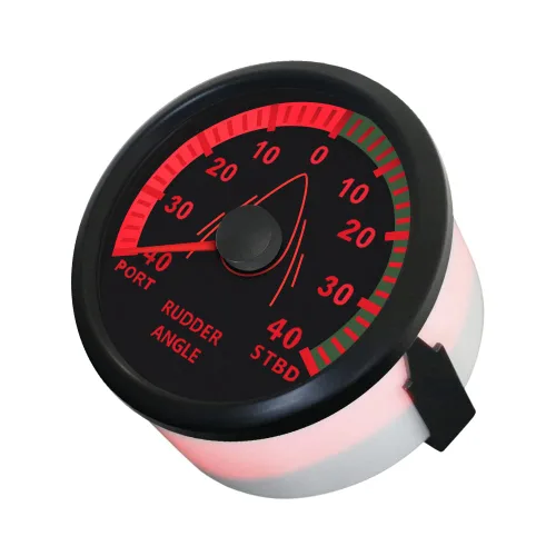 Miniatura 3 de ELING - Indicador de ángulo de timón garantizado de 0 a 190 ohmios con luz de fondo de 85 mm, 12 V/24 V