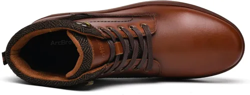 Miniatura 4 de Tenis casuales para hombre, tenis de cuero ligero para caminar al aire libre
