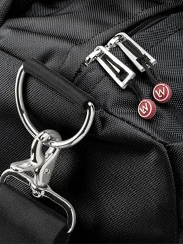 Miniatura 3 de Live Well 360 Bolsa de lona para gimnasio para hombres o mujeres Bolsa con zapatos, laptop y compartimento húmedo Bolsa de hombro perfecta