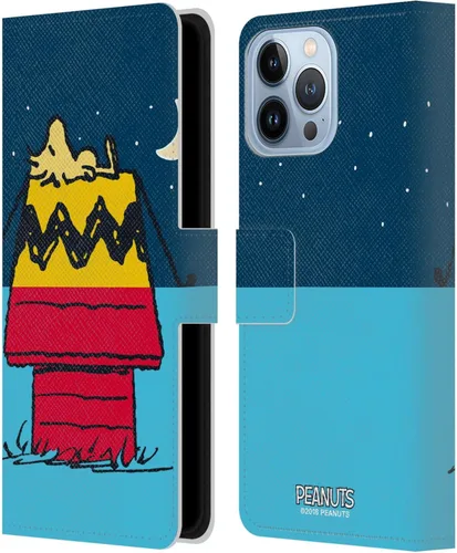 Miniatura 112 de Head Case Designs Funda de piel con licencia oficial de Peanuts Snoopy & Woodstock Balloon Halfs and Laughs para Apple iPhone 7/8/SE 2020 y 2022