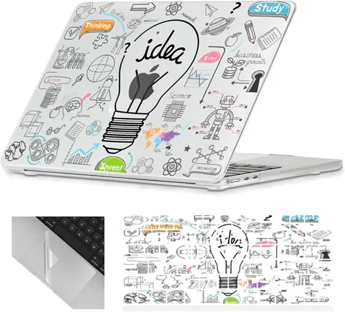 Miniatura 41 de Se7enline Funda compatible con MacBook Air de 15 pulgadas M4 M3 M2 2025 2024 2023 de 15.3 pulgadas con MacBook Air A2941/A3114/A3241 funda rígida