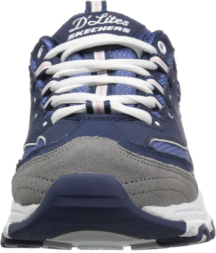 Miniatura 2 de Skechers D'Lites - Tenis de espuma viscoelástica con cordones para mujer