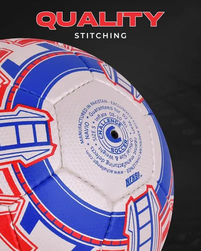 Miniatura 4 de American Challenge Navio - Balón de fútbol profesional para partidos y entrenamiento, tamaños oficiales 3, 4 y 5 para jóvenes y adultos, alto