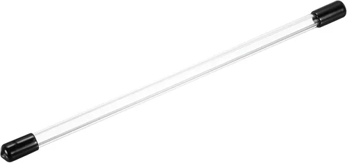Miniatura 19 de MECCANIXITY Tubo de Almacenamiento Transparente 23x25mm Pequeño Tubo de Plástico Redondo con Tapas Botella Contenedor Rígido 300mm/12 Pulgadas